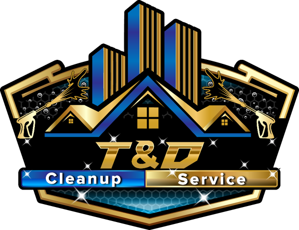 T&D Cleanup Service logo